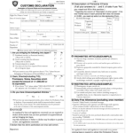 Guatemala Customs Form Fill Out And Sign Printable PDF Template SignNow