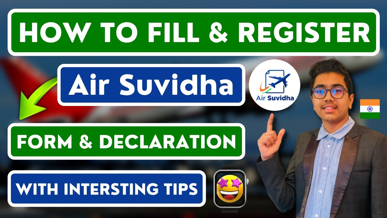 How To Fill Air Suvidha Form air Suvidha Form Kaise Bhare How To Fill 