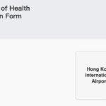 How To Fill Health Declaration Form To Get QR Code To Enter Hong Kong