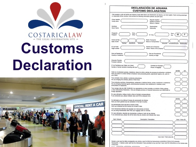 How To Fill Out The Customs Form CostaRicaLaw