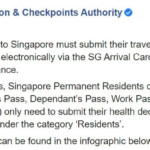 ICA Says Visitors Must Submit Health Declaration Through Electronic