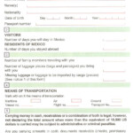 Immigration And Customs Forms Mexico And United States CARM Blog