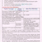 India Customs Declaration Form Immihelp Procedures Of Passenger