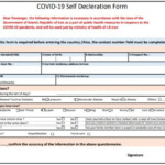 Iran Self declaration Form DeclarationForm