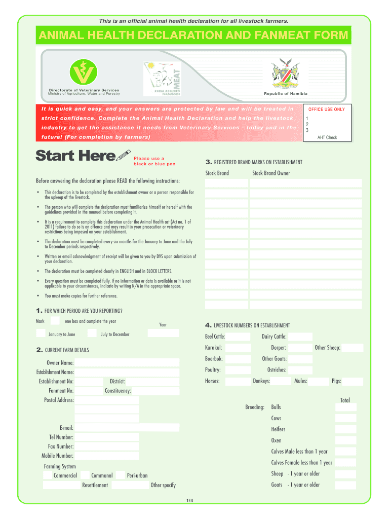 Mexico Health Declaration Form Subtitlename