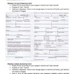 Myanmar Immigration Arrival Card Fill Out Sign Online DocHub