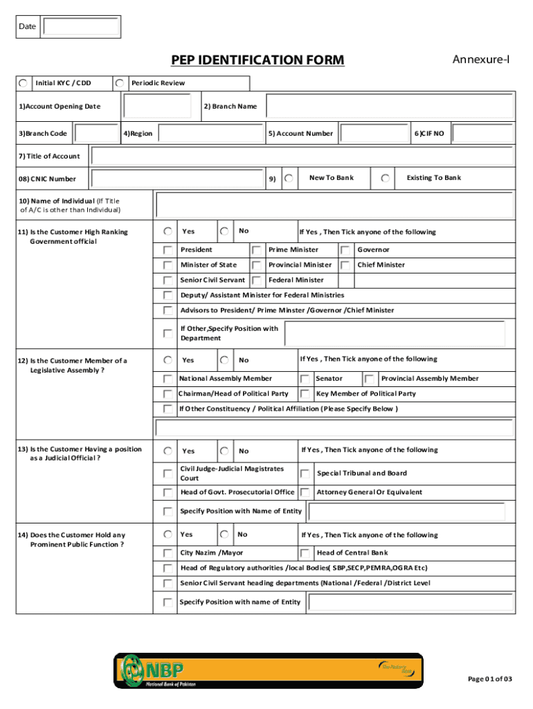 Pakistan Pep Form Fill Out And Sign Printable PDF Template SignNow