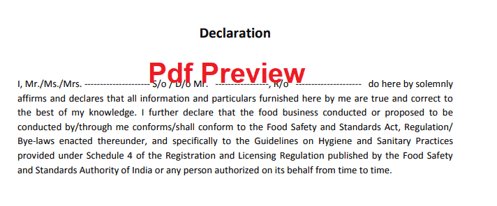  PDF Self Declaration Form Pdf Download