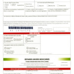 Printable Mexican Immigration Form Printable Blank World