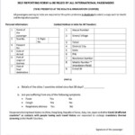 Self Declaration Form Covid 19 India For Air Travel Domestic