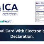 SG Arrival Card With Electronic Health Declaration ICA Health