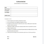 Travel Health Declaration Form Covid 19 Online Health Declaration