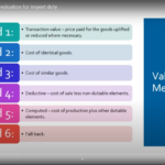 VIDEO CUSTOMS 101 METHODS OF VALUATION FOR IMPORT DUTY Raytodd blog